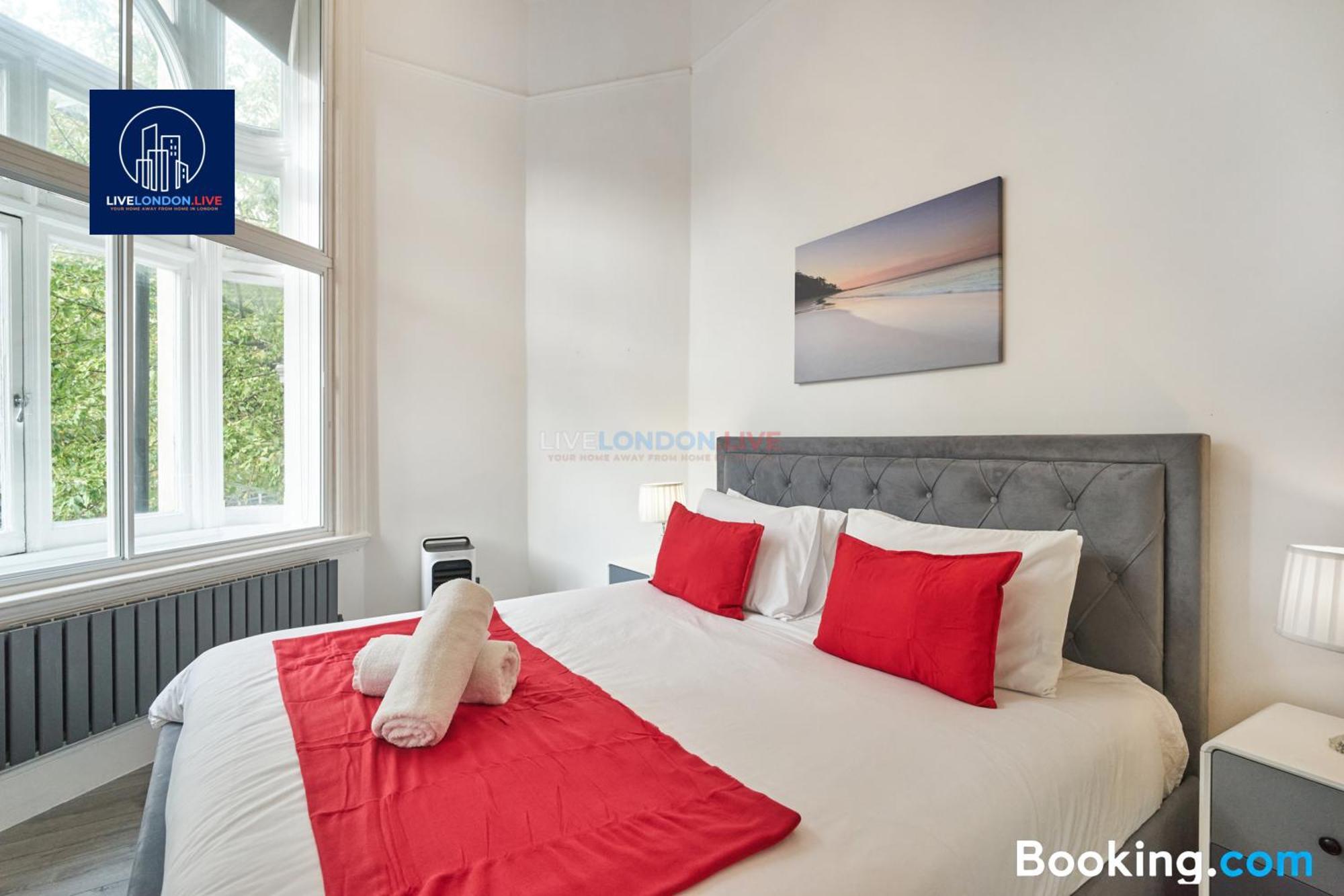 Apartament Last-minute Escape L Sleeps Up To 4 Guests L One-bedroom With King Bed And High Ceilings Near Camden By Live Short Lets & Serviced